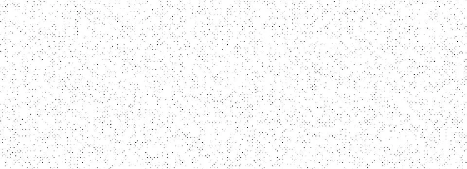 Dotted noise grid texture. Comic pixel grain pattern. Black polka dot particles Stock Illustration