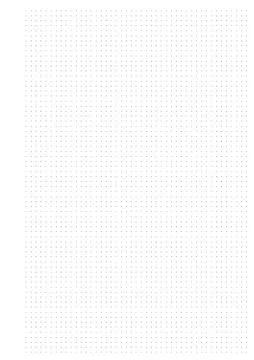 Dotted page for print. Grid for logo designer and typography art. Vector A4. Stock Illustration
