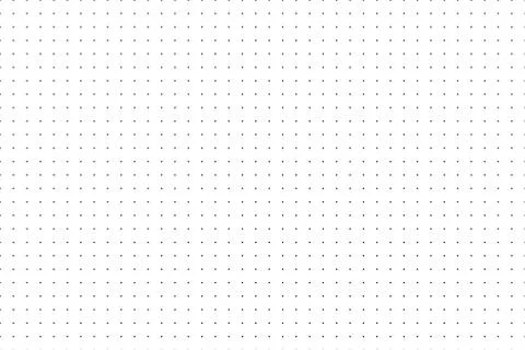 Dotted page for print. Grid for logo designer and typography art. Vector Stock Illustration