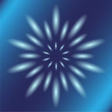 Dotted ray circular light Vector blue Background Stock Illustration