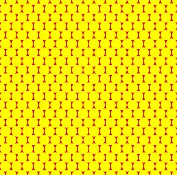 Dotted repeatable popart like duotone pattern. Speckled red yellow pointillis 스톡 일러스트