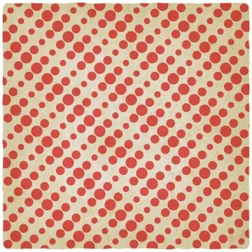 Dotted retro background Stock Illustration