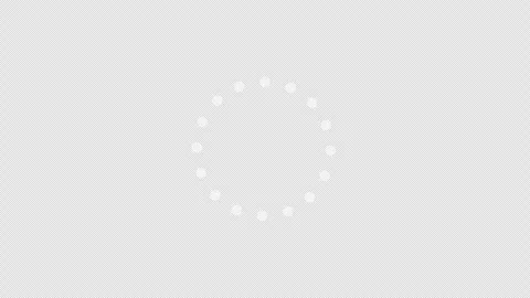 Dotted Ring Click Effect Animation on Transparent Background with Alpha Channel Видео 340181894