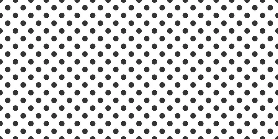 Dotted Rounded Grid Seamless Vector Pattern Stock Illustration