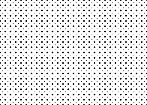 Dotted simple seamless vector pattern. Illustrazione stock