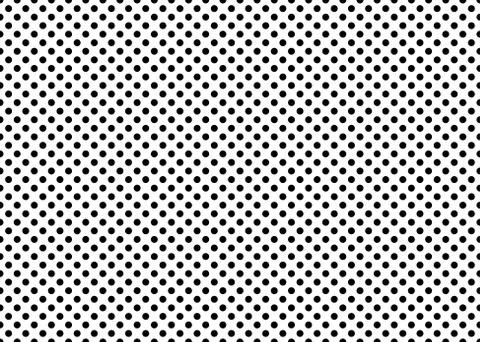 Dotted simple seamless vector pattern. Stock Illustration