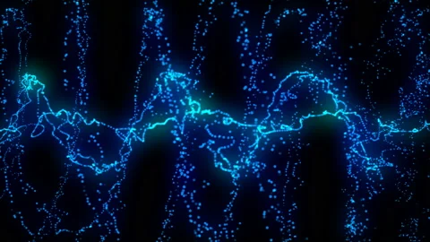 Dotted sine wave Vidéo 147290621