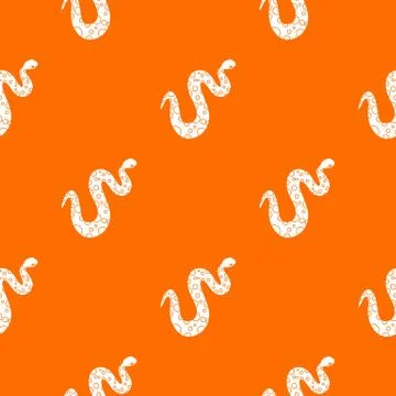 Dotted snake pattern seamless イラスト素材
