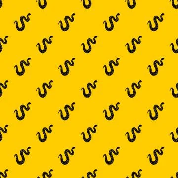 Dotted snake pattern vector 스톡 일러스트