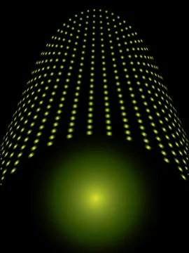 Dotted space  Stock Illustration