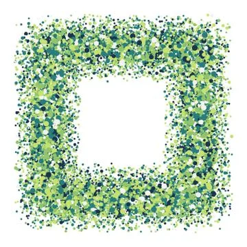 Dotted square for design project   - vector illustration Stock Illustration