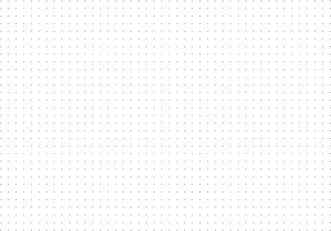 Dotted squared grid graph paper for notebooks. Black dot texture pattern for Stock Illustration