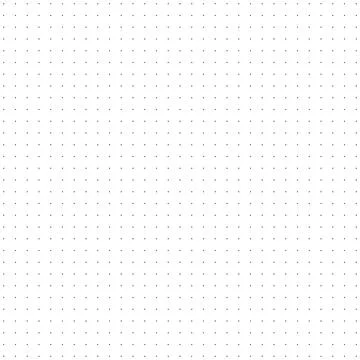 Dotted squared simple grid graph paper template for notebooks. Dotted background Illustrazione stock