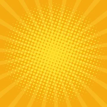 Dotted sunburst pattern background 스톡 일러스트