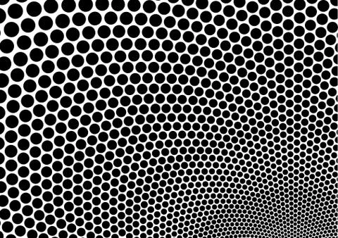 Dotted Texture Stock Illustration