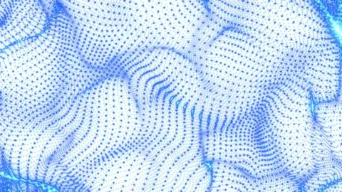 Dotted texture template. Geometric pattern in halftone style with gradient... Illustrazione stock