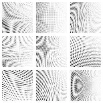 Dotted texture.Halftone monochrome background. Stock Illustration