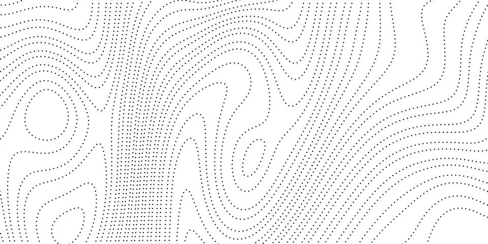Dotted wave lines background. Abstract wavy texture. Warped and curved lines Stock Illustration