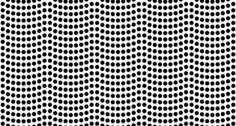 Dotted wave seamless pattern, seamless dots print, seamless background textur Stock Illustration