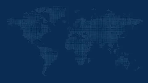 Dotted world map line abstract. World map modern.Globe map.Vector Illustratio Illustrazione stock