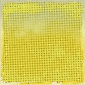 Dotted yellow halftone pattern background Stock Illustration