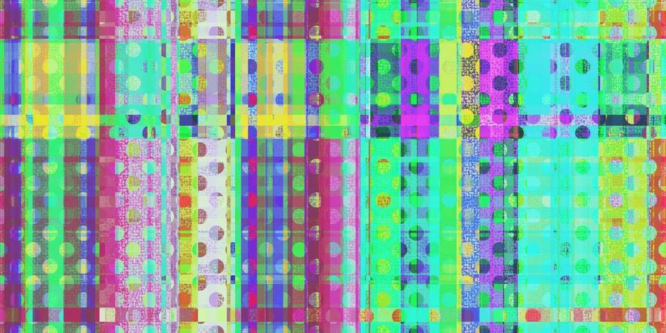 Dotty Distorted Geometric Surface. Abstract grunge pattern. Distortion Screen Stock Illustration