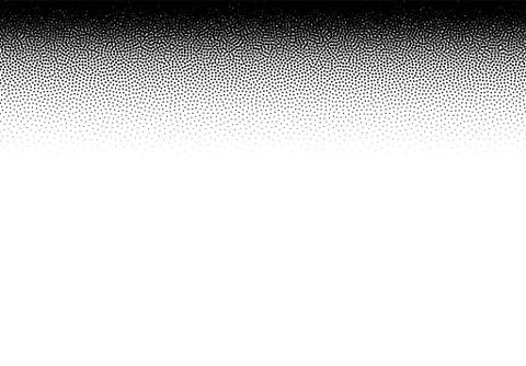 Dotwork gradient background, black and white scattered stipple dots イラスト素材