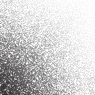 Dotwork noise gradient vector background. Black noise stipple dots. Sand grain 스톡 일러스트