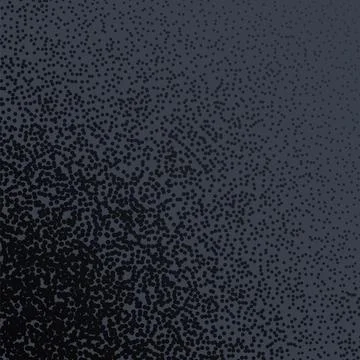 Dotwork noise gradient vector background. Black noise stipple dots. Sand grain Stockillustratie