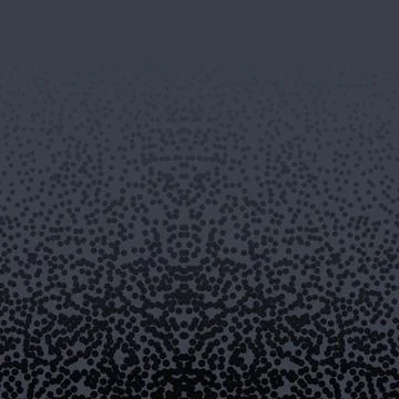 Dotwork noise gradient vector background. Black noise stipple dots. Sand grain Stockillustratie
