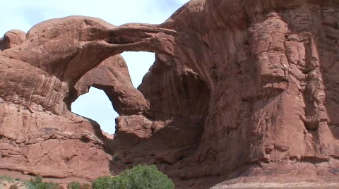 Double Arch 1 Stock Footage 646187