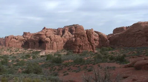 Double Arch 5 Stock Footage 646568