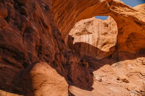 DOUBLE ARCH Stock Photos