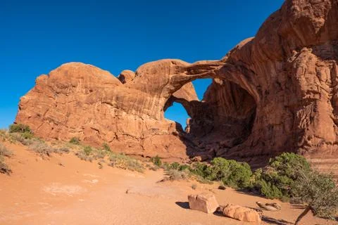Double Arch Foto stock