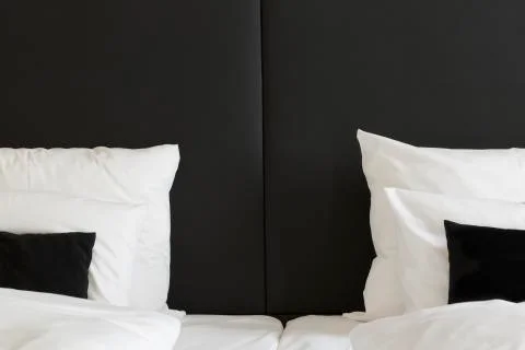 Double Bed detail Stock Photos