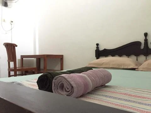 Double bed Stock Photos