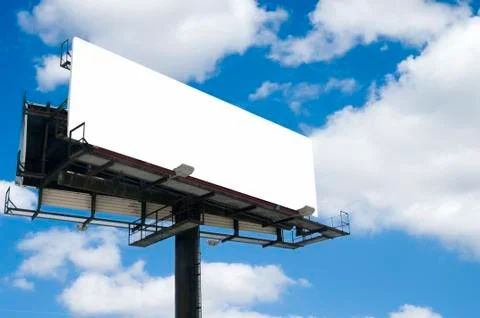 Double Billboard Stock Illustration