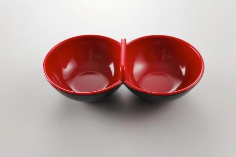 Double bowl Foto stock