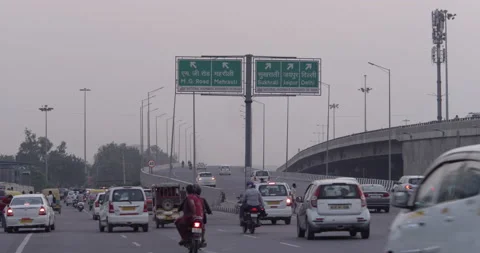 Double bridge Stock Footage 154686061