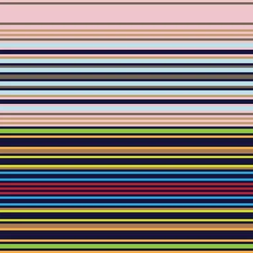 Double Colourful Striped seamless pattern design Illustrazione stock