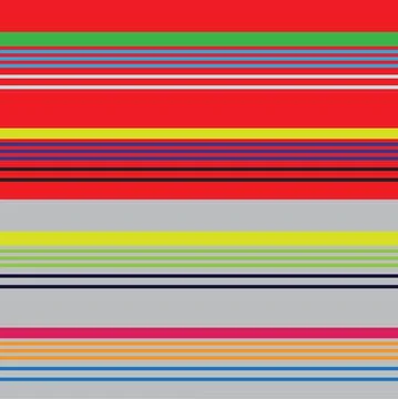 Double Colourful Striped seamless pattern design イラスト素材