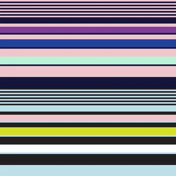 Double Colourful Striped seamless pattern design Illustrazione stock