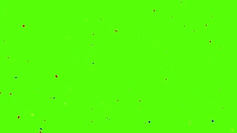 Double Confetti Explosion, Confetti party explosion effect, green screen Do.. Stock Footage 276496737