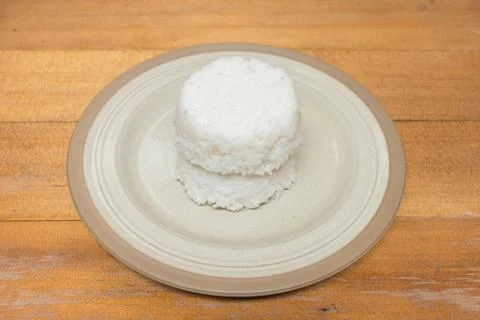 Double cooked rice Stock Photos