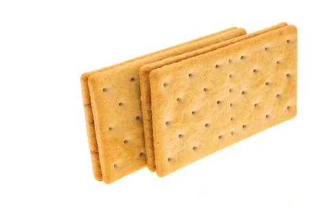Double cracker isolated Stock Photos