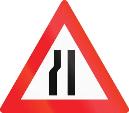 Double Curve First To Right in Austria Illustrazione stock