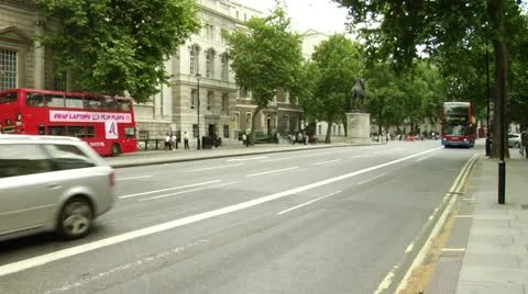 Double Decker Bus, London Stock Footage 10805262