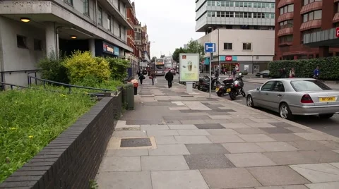 Double decker in England Stock Footage 40531703