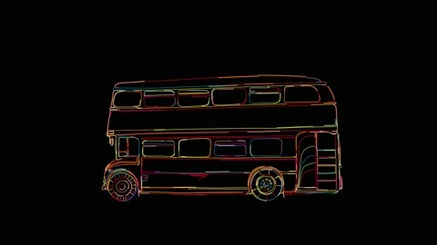 Double decker Stock Footage 152656222