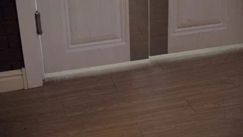Double doors open and close Video stock 277577073